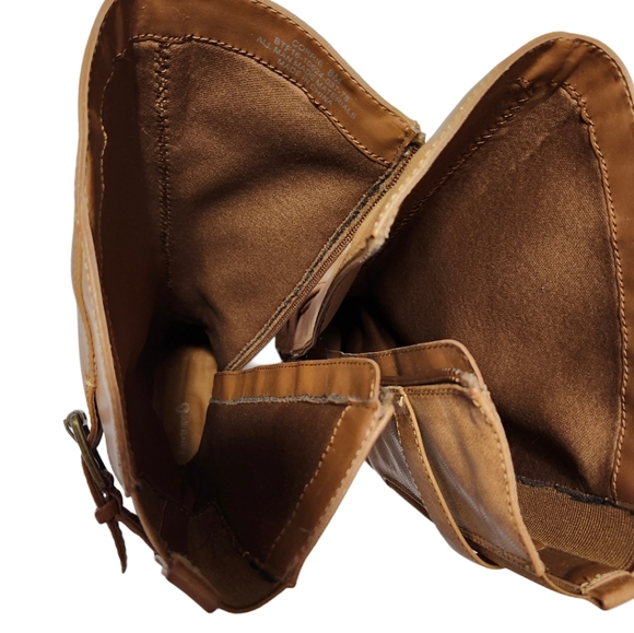 Baretraps Corrie Riding Boots Brush Brown Women's Size 8 Zipper Closure - Picture 15 of 16